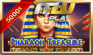 Ang Pharaoh Treasure ay isang bagong slot machine mula sa JILI na nagtatampok ng 6 x 3 reels na naglalaman ng ginto, pilak at sinaunang kayamanan ng mga hari ng Egypt. Ang maximum na bonus multiplier ay 5000x.
