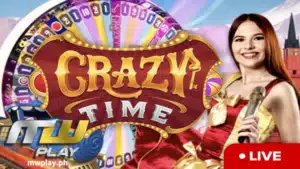 MWPlay888 Crazy Time is a very popular live casino game show in online casinos, developed by Evolution Games with the huge success of our Dream Catcher Money Wheel concept.